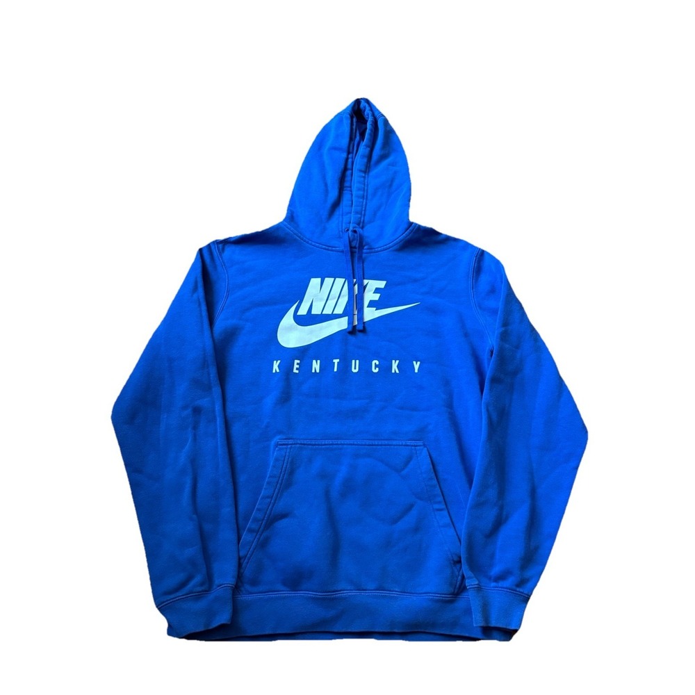 Kentucky Wildcats Hoodie Sweatshirt‎ Mens Medium NCAA Basketball Nike Pullover
